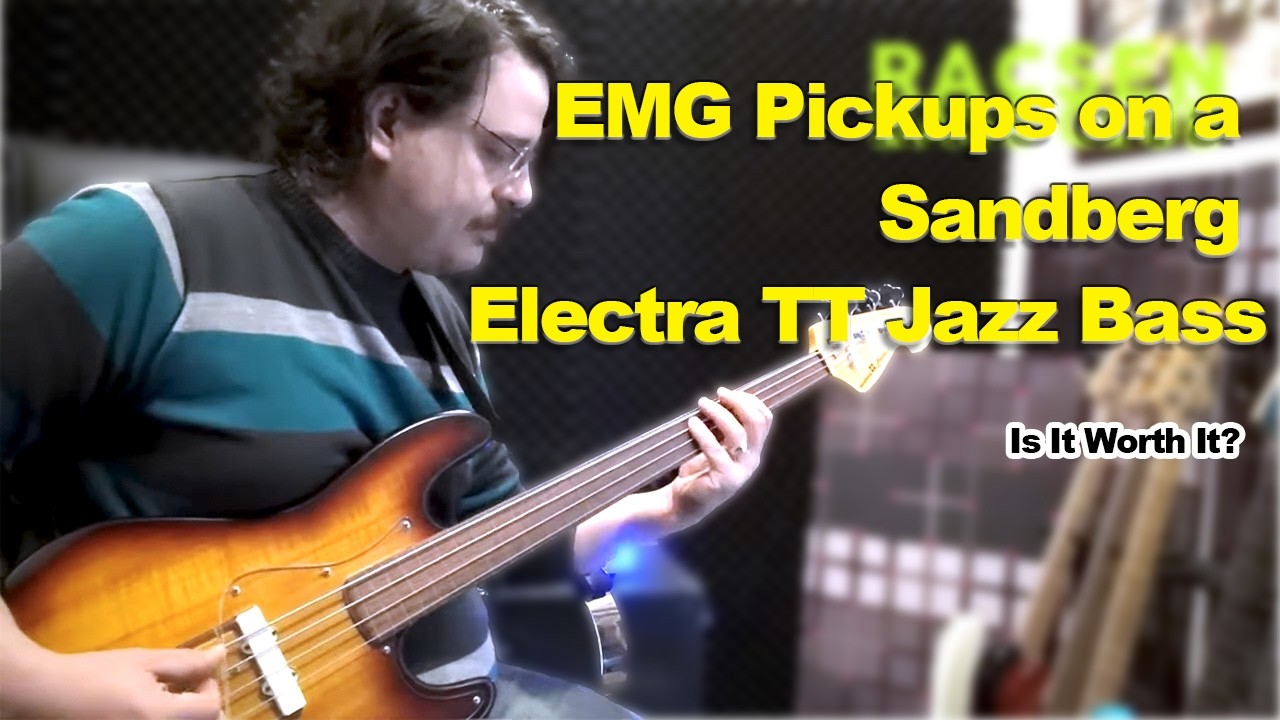 EMG Pickups on a Sandberg Electra TT Jazz Bass | Is It Worth It?