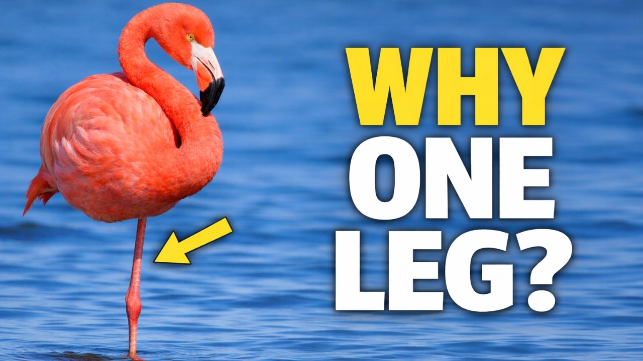 Why Do Flamingos Stand on One Leg?