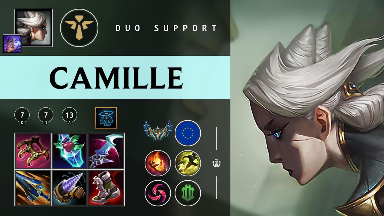 Camille Support vs Nami - EUW Challenger Patch 26.04