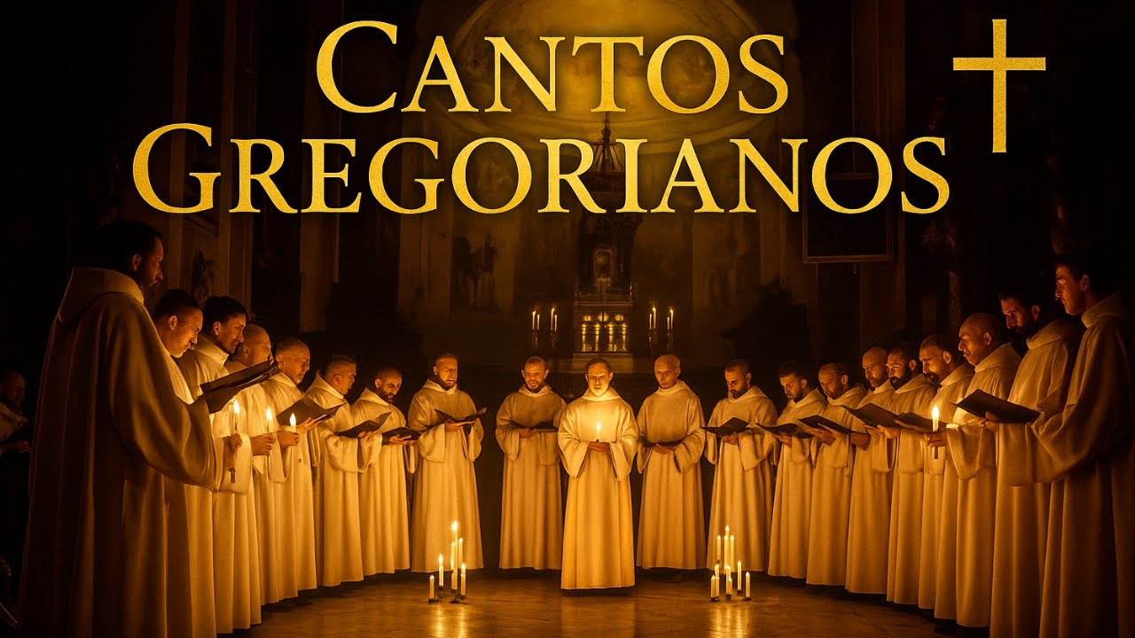 Cantos Gregorianos y Coros Mon&aacute;sticos ✝️ M&uacute;sica Sacra para Orar, Meditar y Encontrar Paz Interior