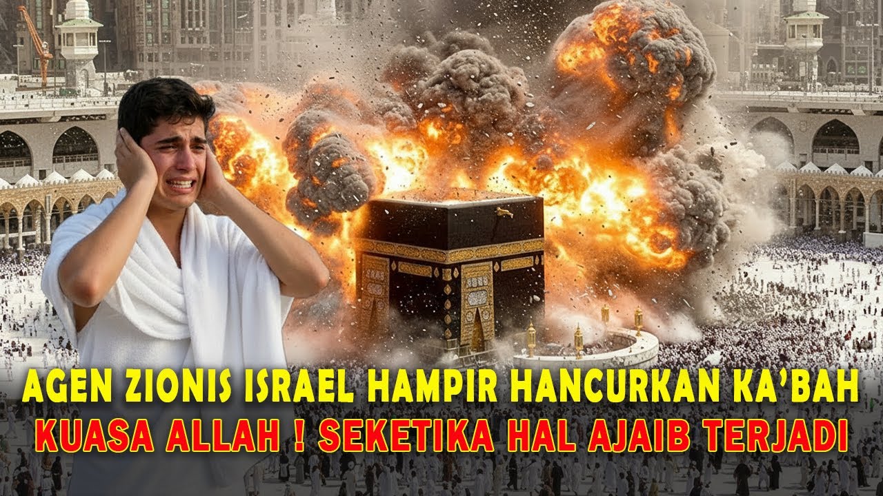 KUASA ALLAH❗ AGEN RAHASIA ISRAEL HAMPIR HANCURKAN KA'BAH, NAMUN SEKETIKA HAL AJAIB TERJADI