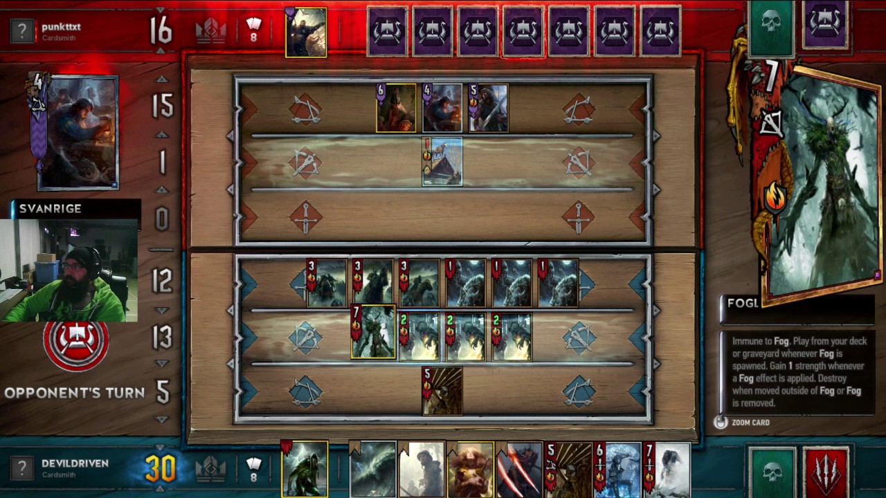 GWENT: GERALT AARD MONSTERS