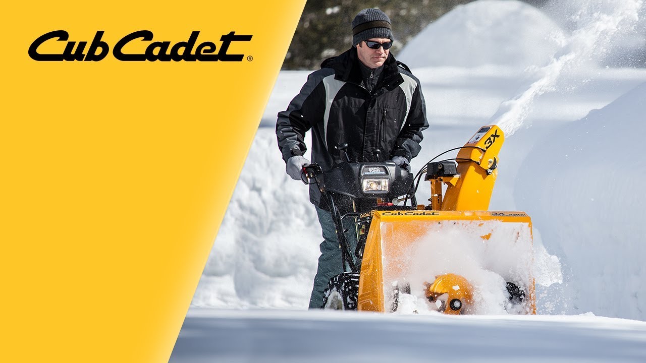 Turbine da neve CUB CADET. Sempre UN PASSO AVANTI!