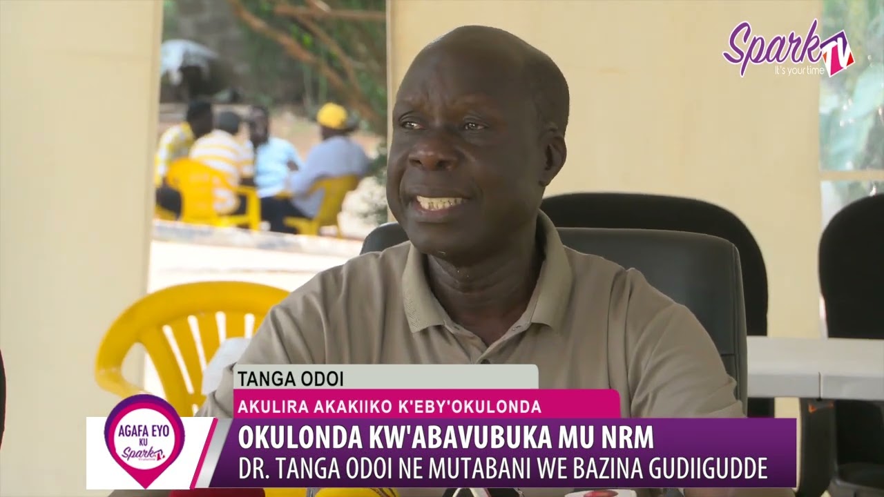 Okulonda kw'abavubuka mu NRM: Dr. Tanga Odoi ne Mutabani we bazina gudiigudde