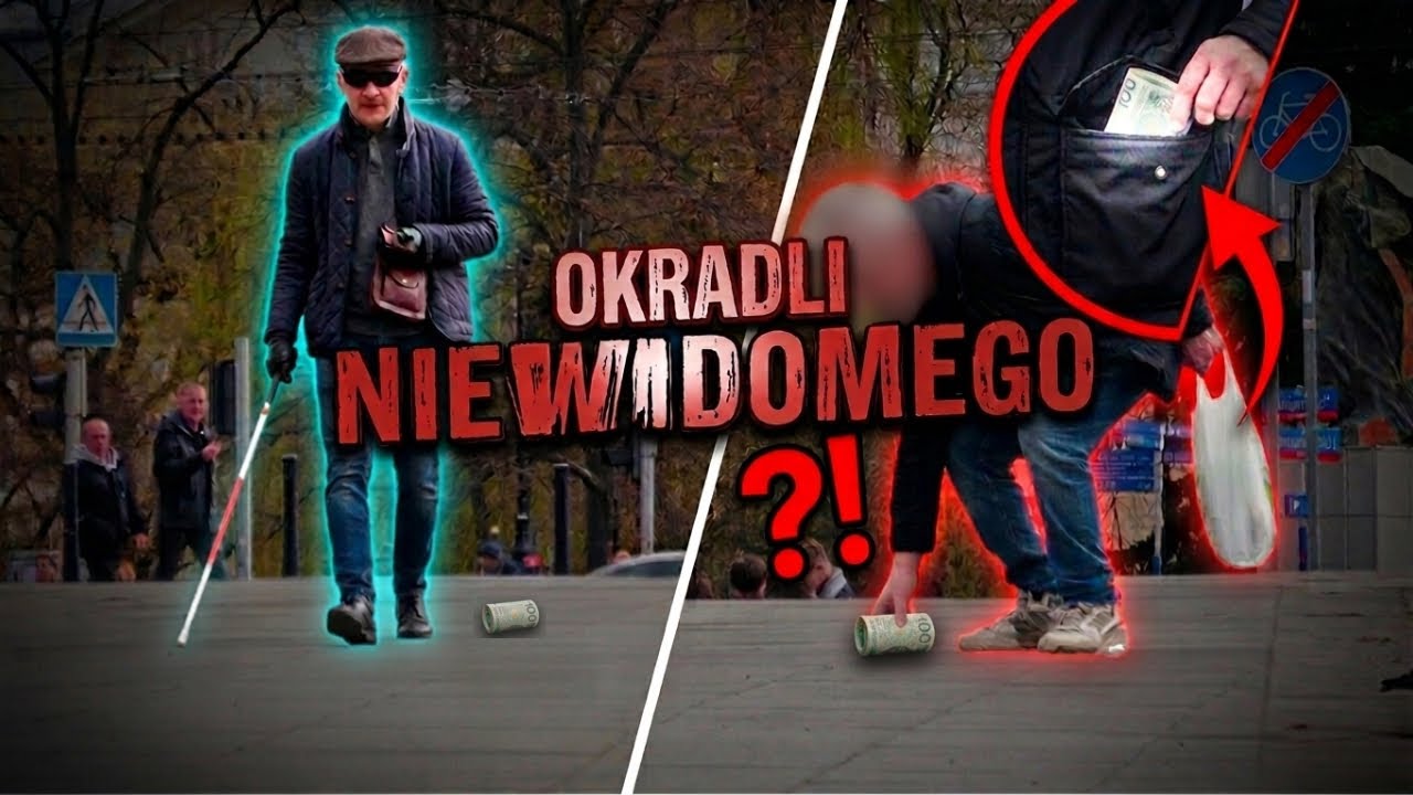 OKRADLI Niewidomego Staruszka