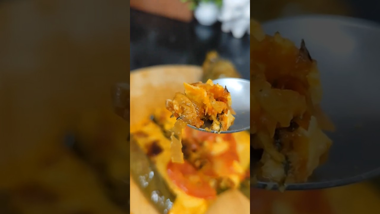 Egg Pollichathu 🍳 #ytshorts #eggrecipe #pollichathu
