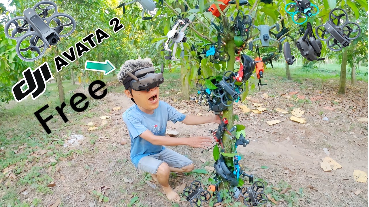 Dji Avata 2 - Máy Bay 24 Triệu MIỄN PHÍ là có thật hay là ......😍 free drone dream