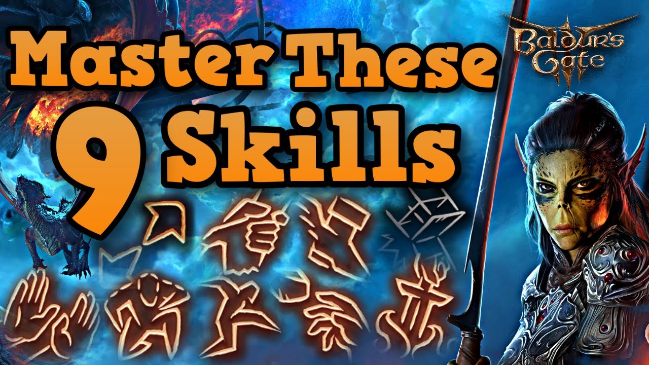 Baldur's Gate 3 - Tips and Tricks For The 9 Skills Every Class in The Game Has
