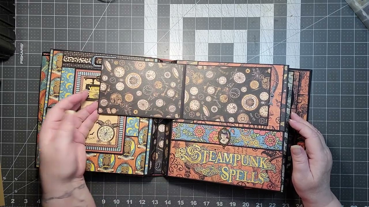 G45 Steampunk Spells Mini Album