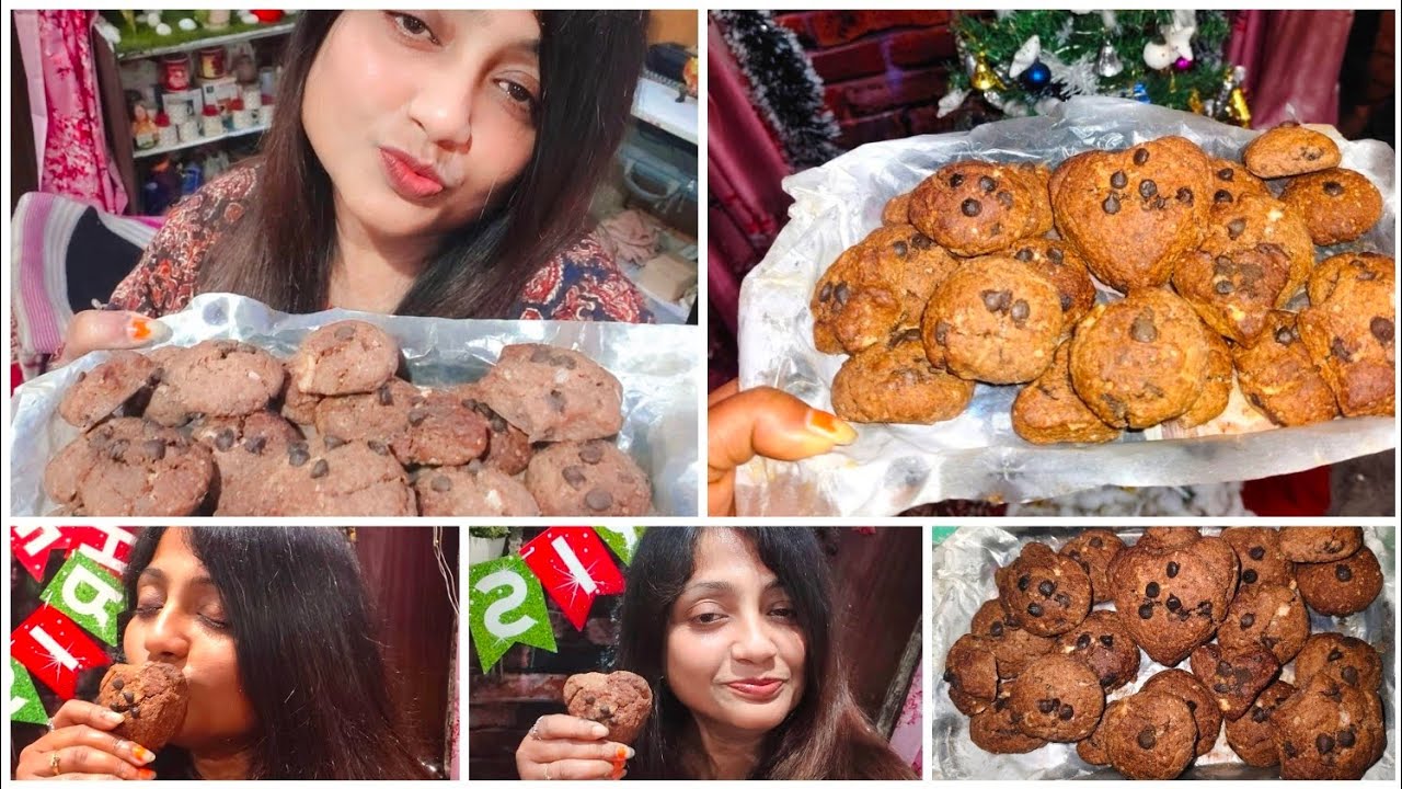 Soft & chewy chocochip chocolate cookies made easy at home! 🍪🍫✨