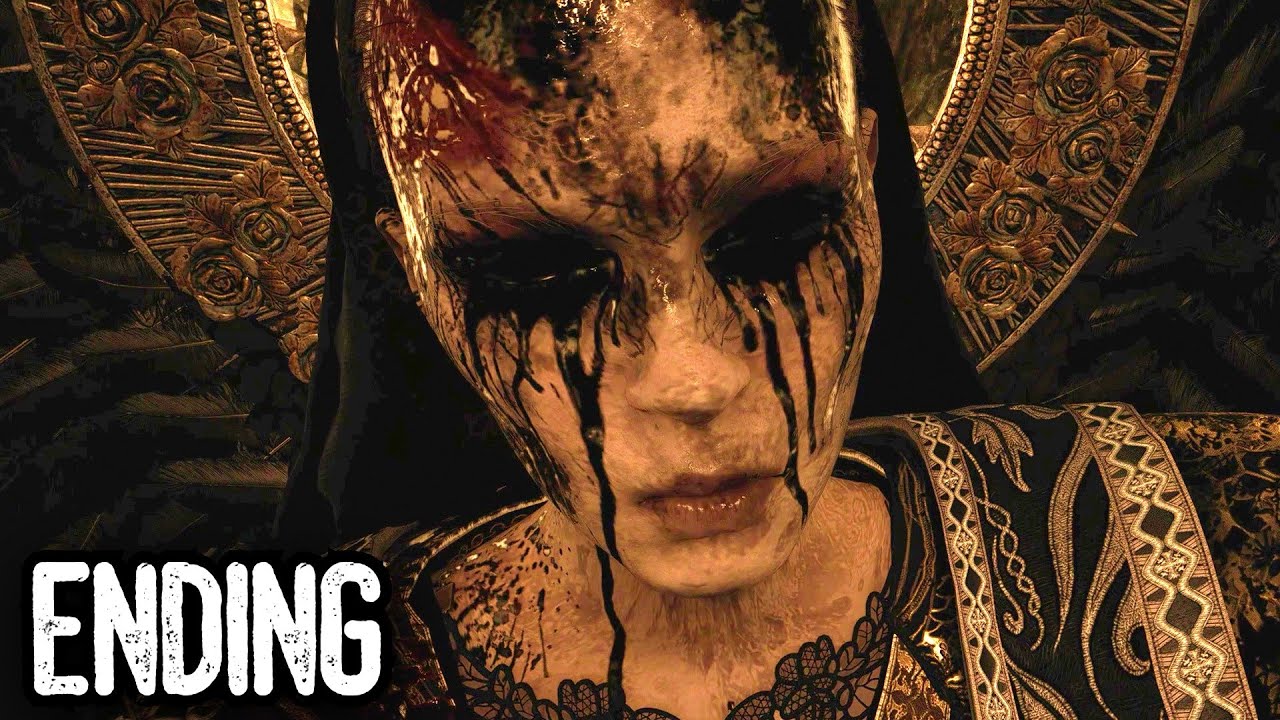 Resident Evil Village - Mother Miranda Final Boss & Ending + Cutscenes on Hardcore Difficulty