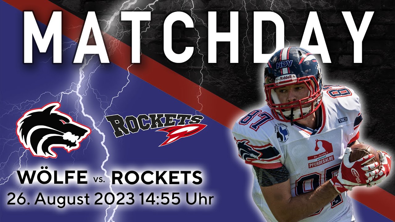 Upload OLM 2023 Gameday: Wetzlar Wölfe vs Offenbach Rockets am 26.8.2023