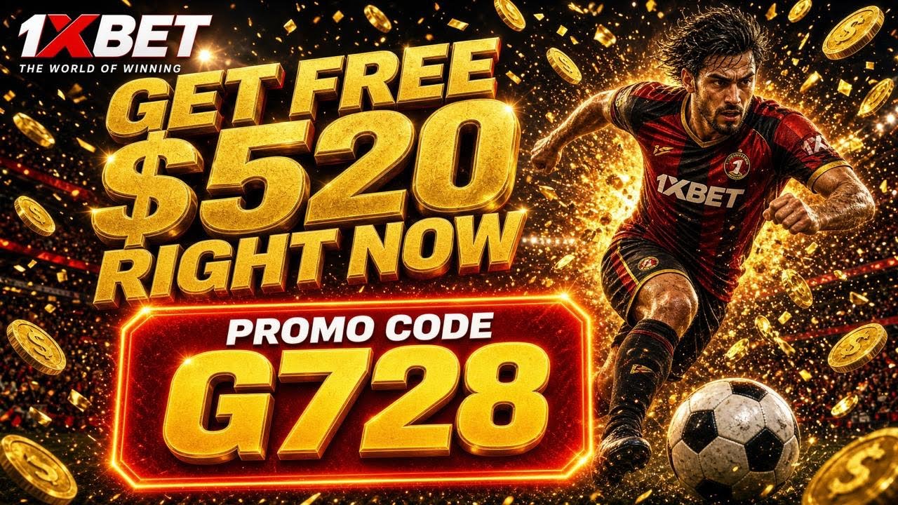 1XBET PROMO CODE / FREE BOOST 1XBET FOR REGISTRATION / PROMO CODE NEW - G728 / 1XBET