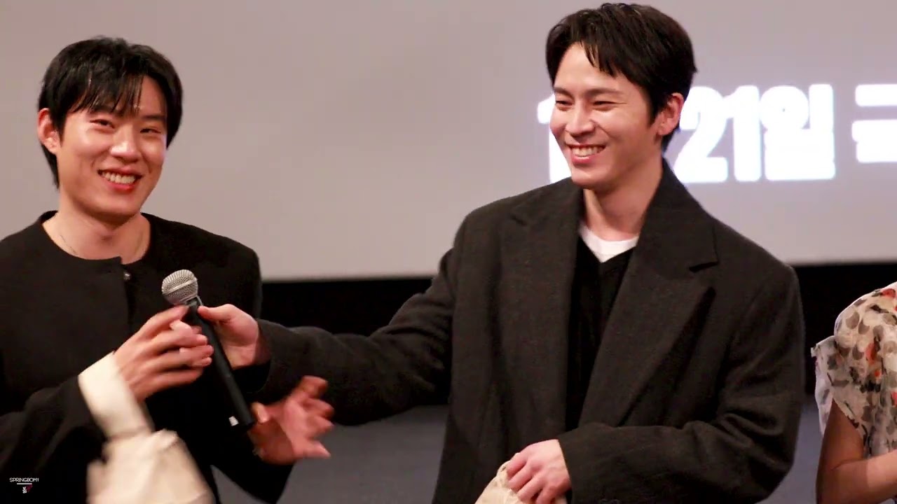 260125 영화 프로젝트 Y 무대인사(CGV 여의도 4관 종영) 김성철, 이재균