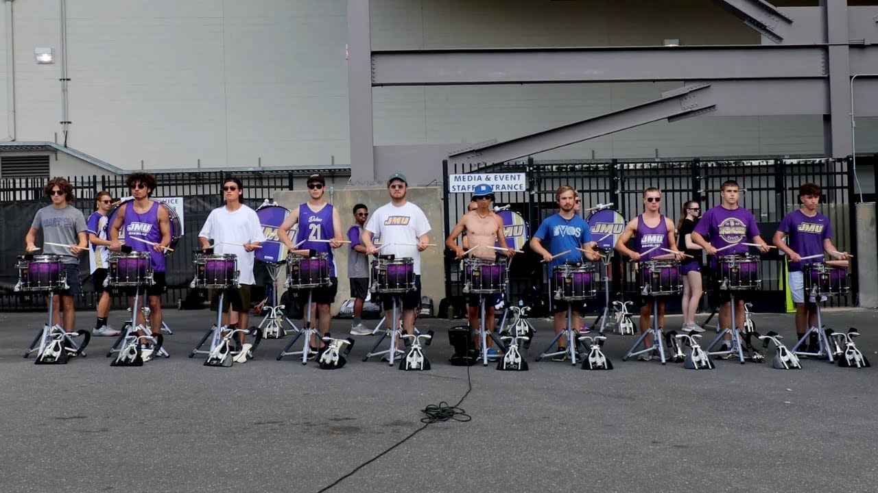 JMU MRD Drumline 2021 - Paradiddle Party