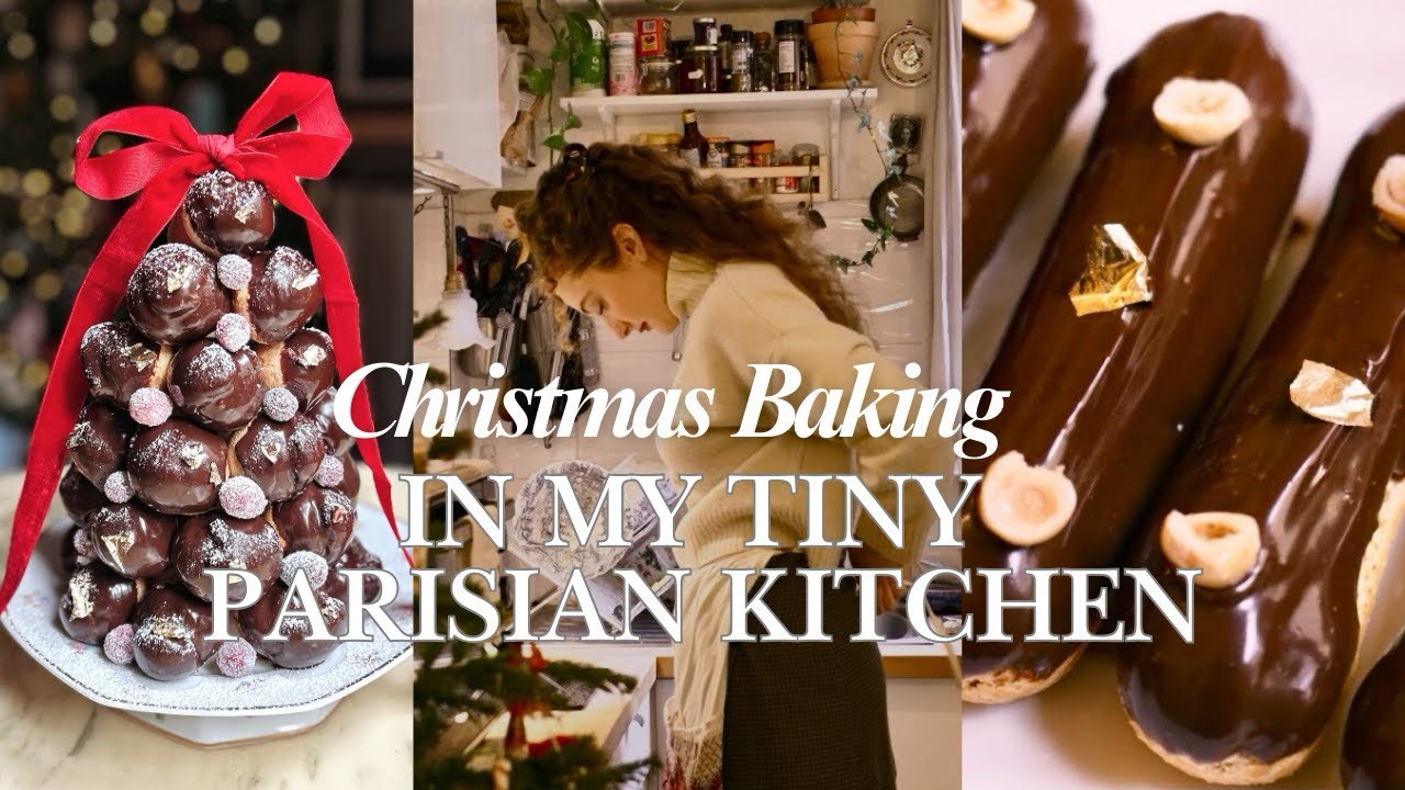 How to make the perfect chocolate eclairs & profiteroles | French Pastry in a Tiny Parisian Kitchen