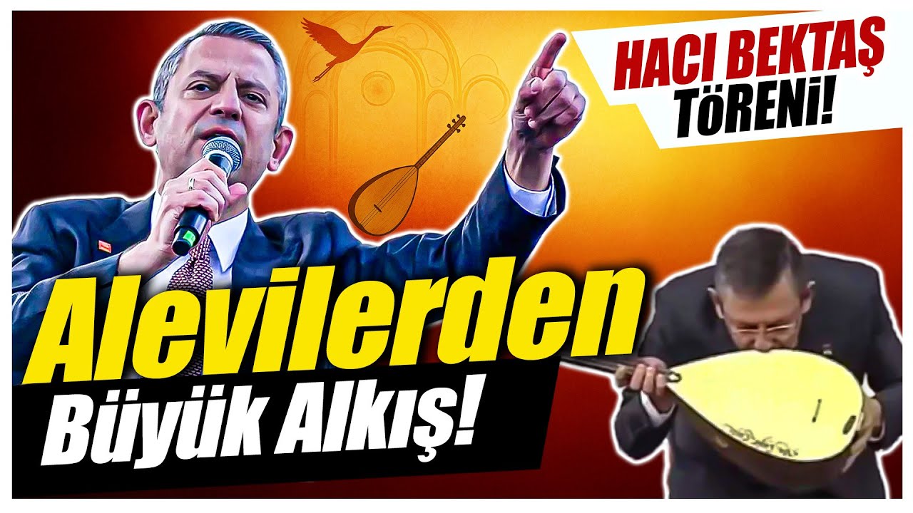 Özgür Özel Hacıbektaş Veli Anma Töreninde konuşuyor! Alevilerden büyük sevgi seli!