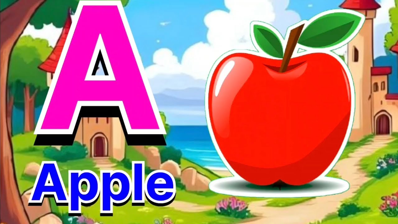 A for apple,अ से अनार, क से कबूतर, हिन्दी वर्णमाला, aa se anar Hindi alphabet phonics song for kids
