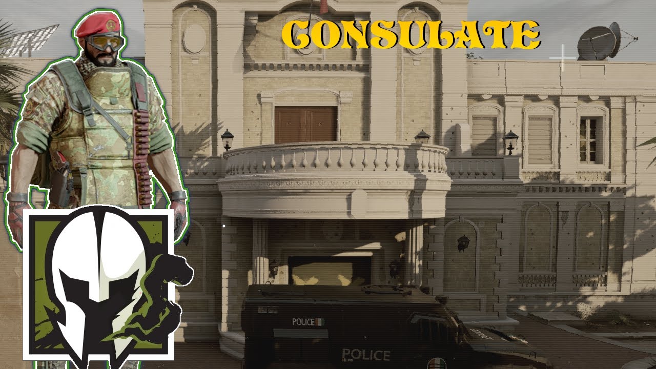 Best Maestro Spots on Consulate [Rainbow Six Siege]