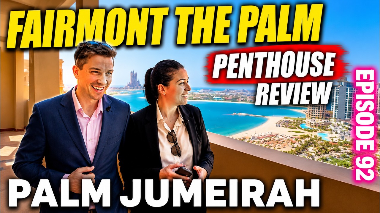 Fair review of luxury Penthouse in Fairmont The Palm Dubai on Palm Jumeirah