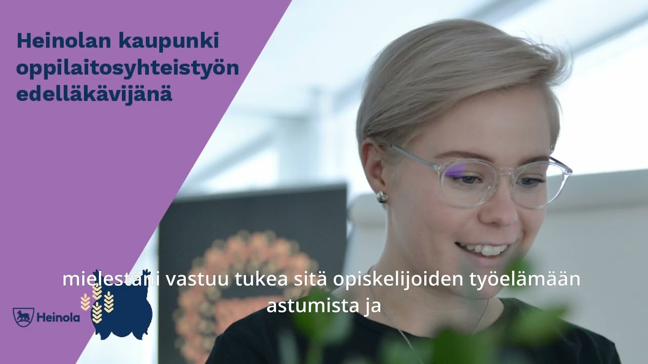 Heinola oppilaitosyhteistyön edelläkävijänä