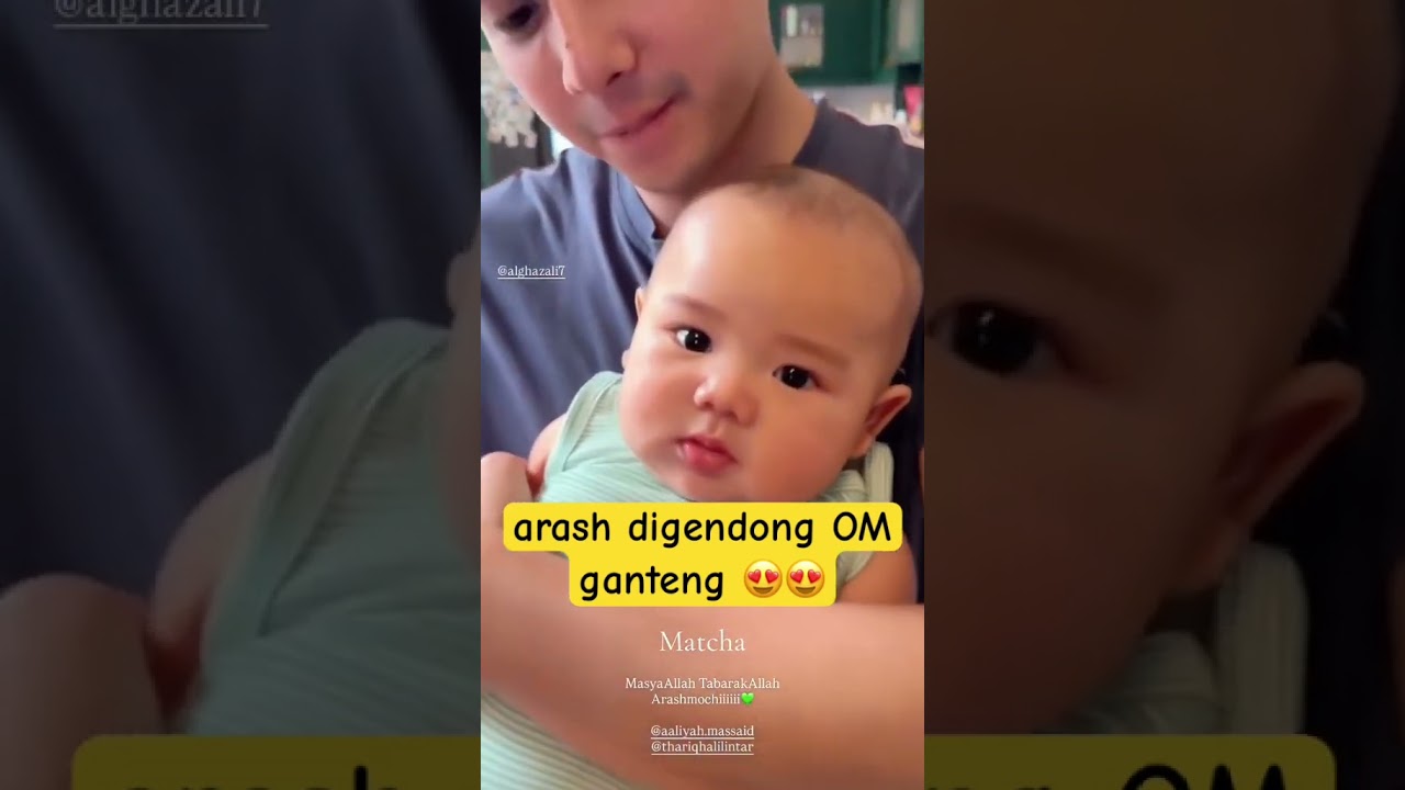 Semoga gantengnya NULaR #forkids #ameena #azura #arash #aliyahmassaid #thoriq #attahalilintar
