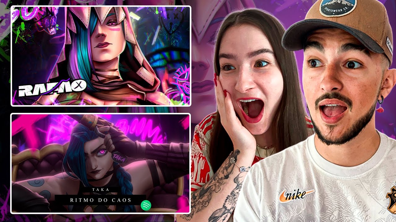Apenas uma live | 2 em 1 Jinx | Raf&atilde;o e Taka (Arcane)