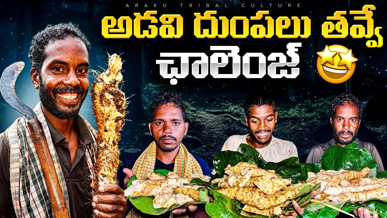 Wild Food Hunting Challenge | అడవిదుంపల వేట 2•O | ఎవరు గెలిచారో మీరే చూడండి 🤩 Forest Cooking 