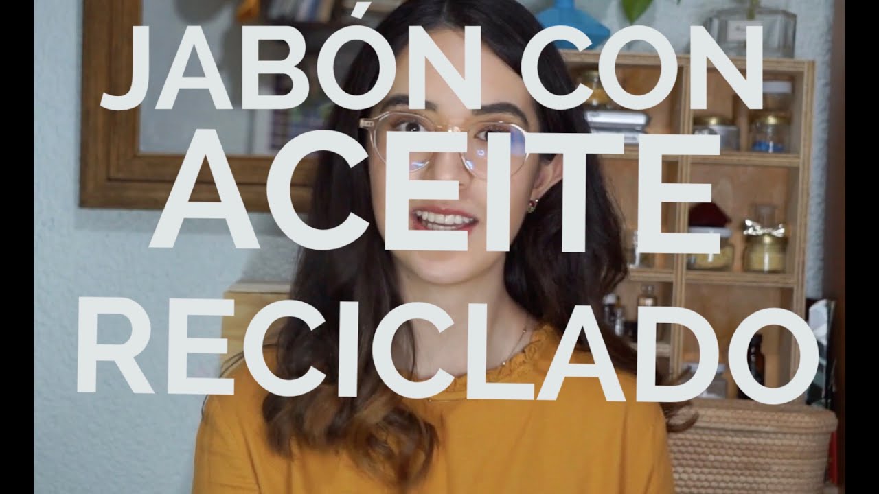Cómo hacer JABÓN con ACEITE RECICLADO .