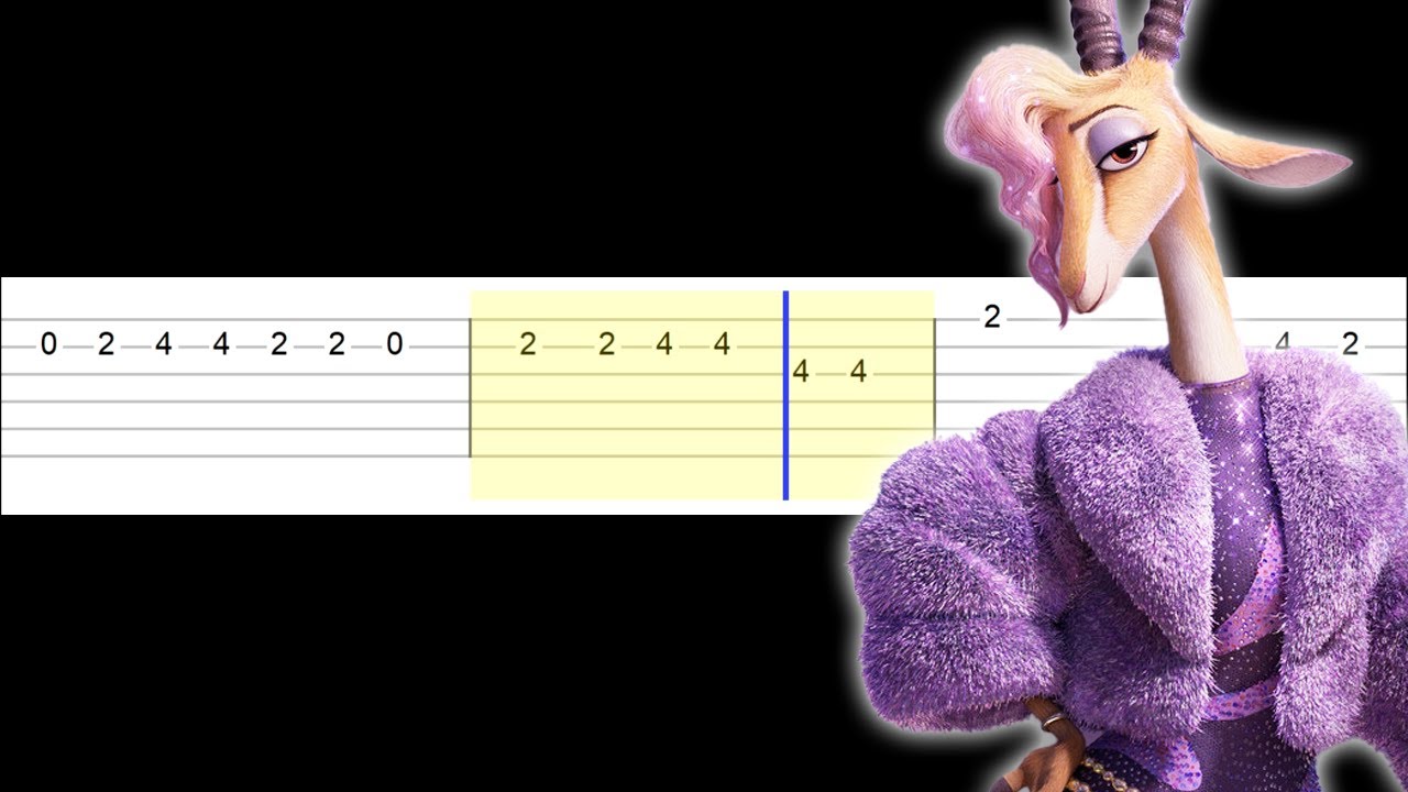 Zootopia 2 - Zoo (Easy Guitar Tabs Tutorial)