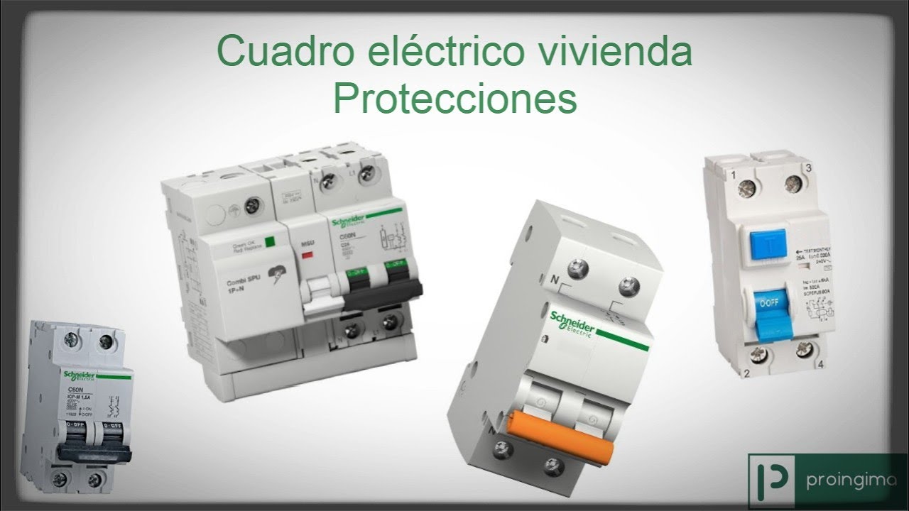 Cuadro eléctrico vivienda - Protecciones