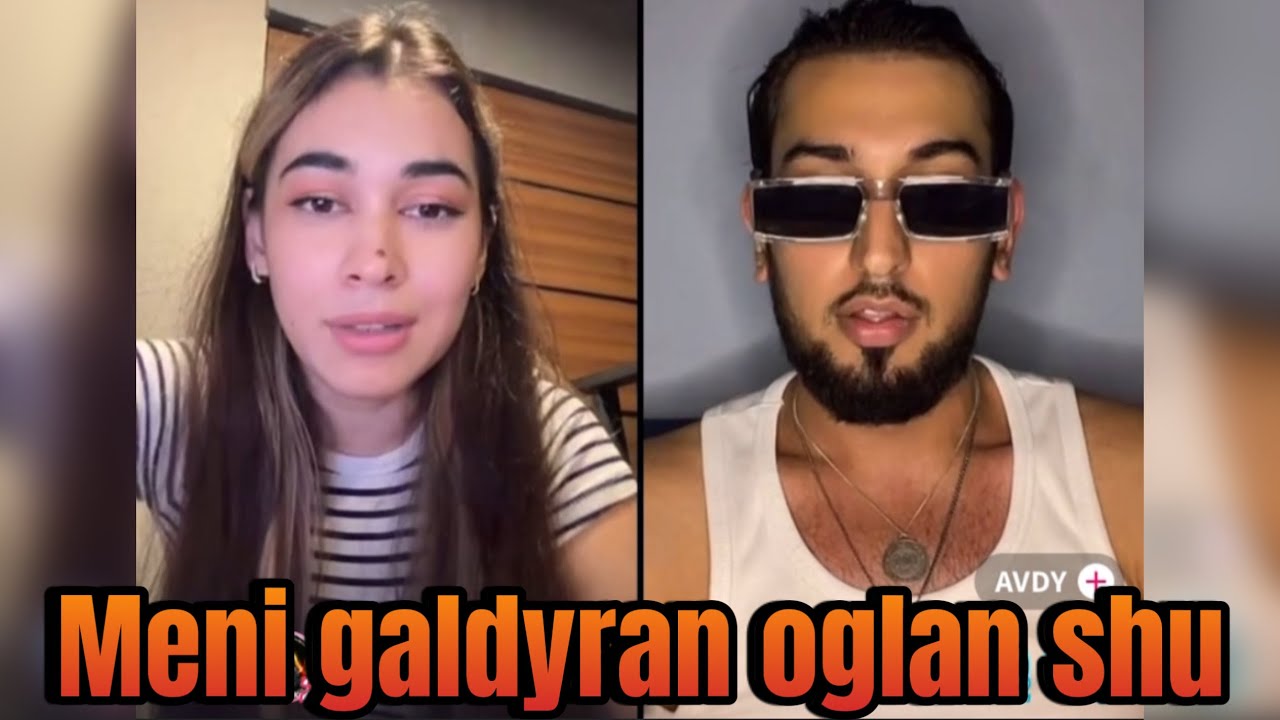 Meni tiktokda gallyran oglan shu. Gulchynar we Avdy tiktok efiri. Turkmen tiktok