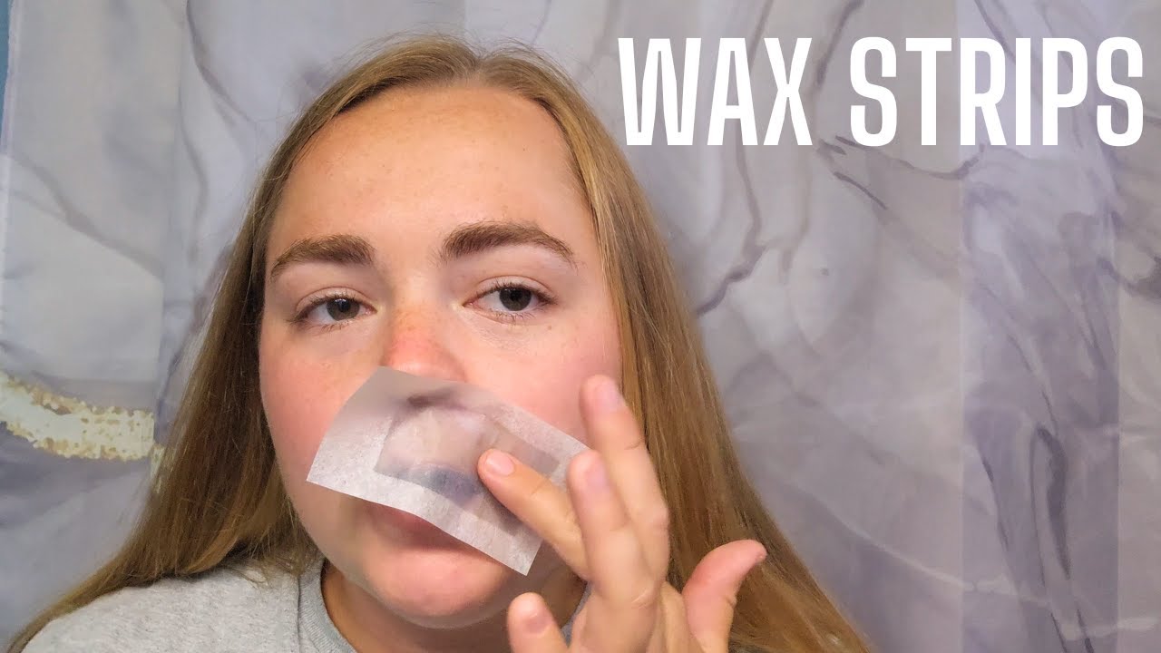 Facial Wax Strips for at home hair removal