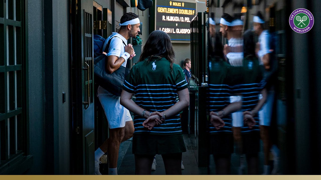 The walk to the FINAL | Hijikata/Pel & Cash/Glasspool walk to Centre Court In Full | Wimbledon 2025