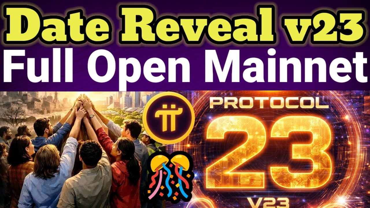 Date Reveal V23 🚀🎊 | Pi Network New Update Today | Pi Network Latest Update | Faipoo Planner 