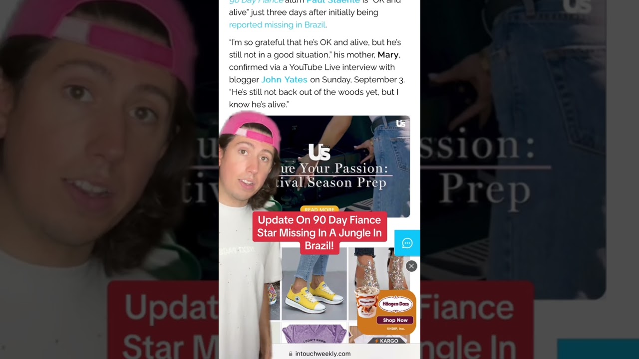 Update On 90 Day Fiance Star Missing In A Jungle In Brazil! #shorts