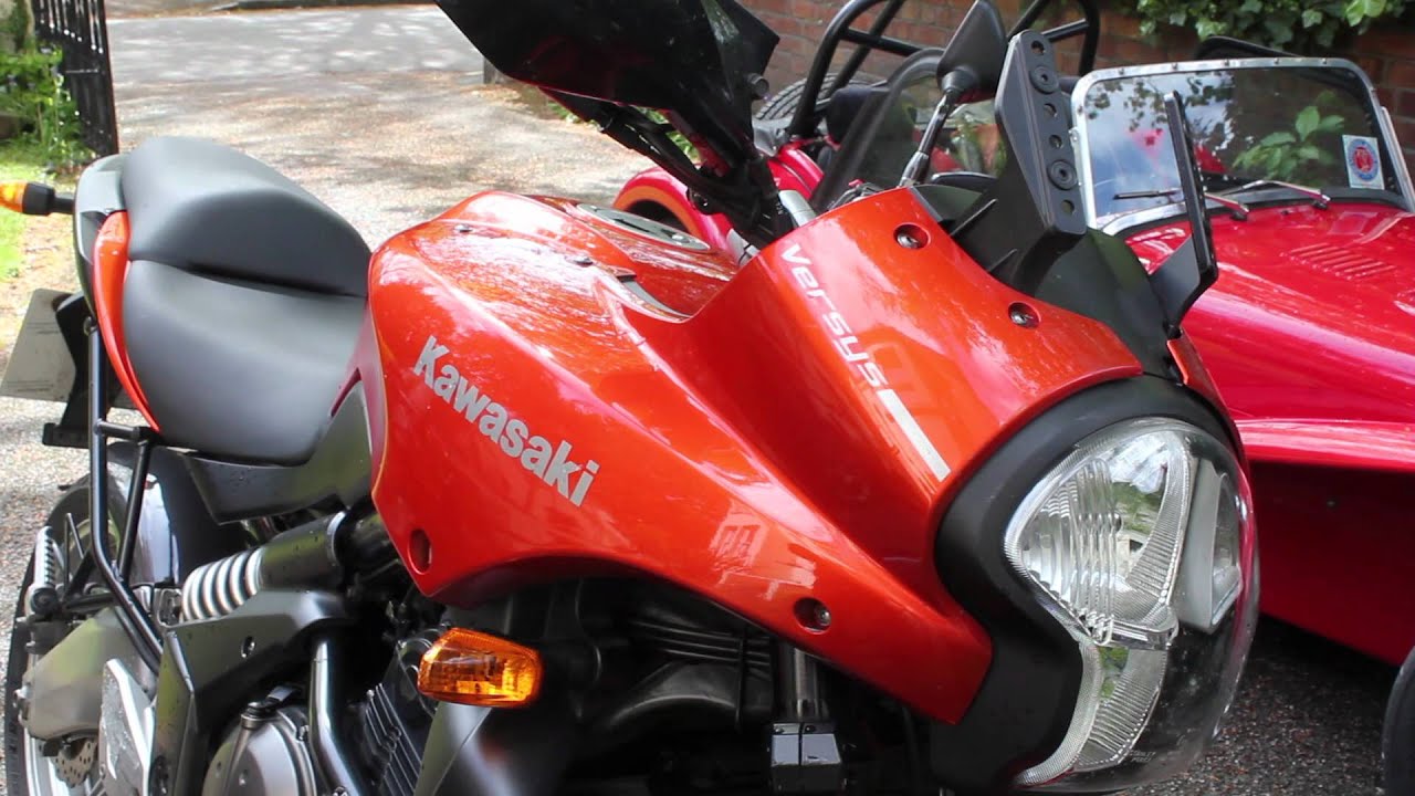 Kawasaki Versys Mk1 - How to fix the fairing buzz.