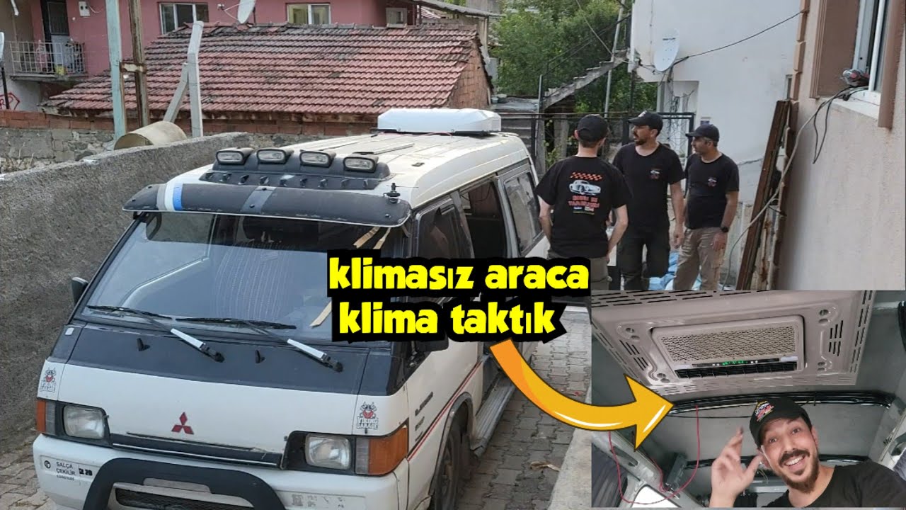 Kliması olmayan arabaya klima takıyoruz, kendin yap araba kliması
