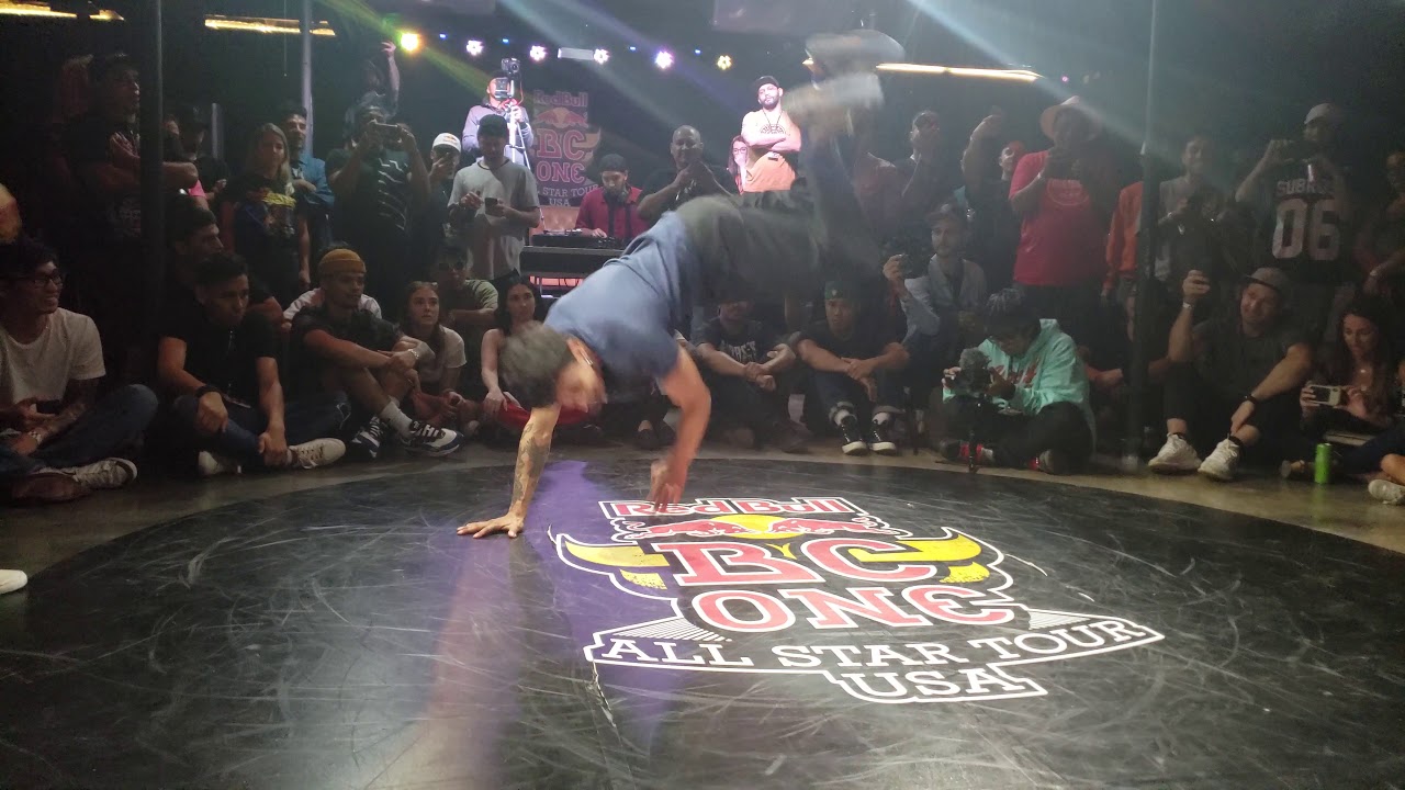 Victor (Redbull bc one allstars) vs Lego (Flipside kings)  /Redbull BC one Orlando cypher 2019