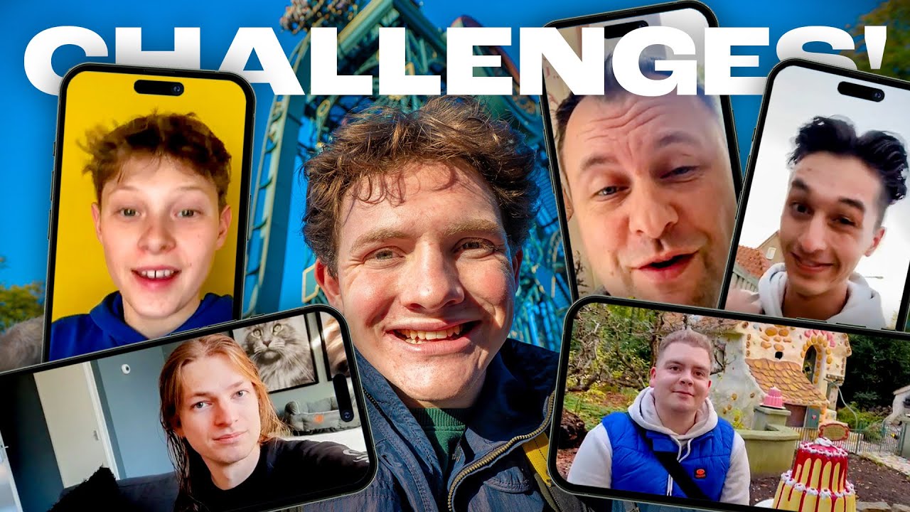 VRIENDEN BEPALEN MIJN EFTELING DAG!? 🤩 | Bart Baan