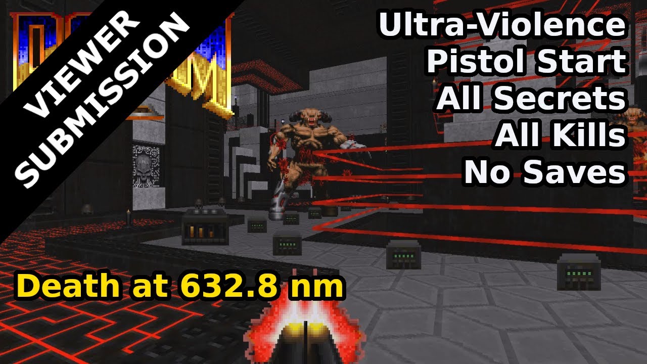 Doom II - Death at 632.8 nm (Ultra-Violence 100%)