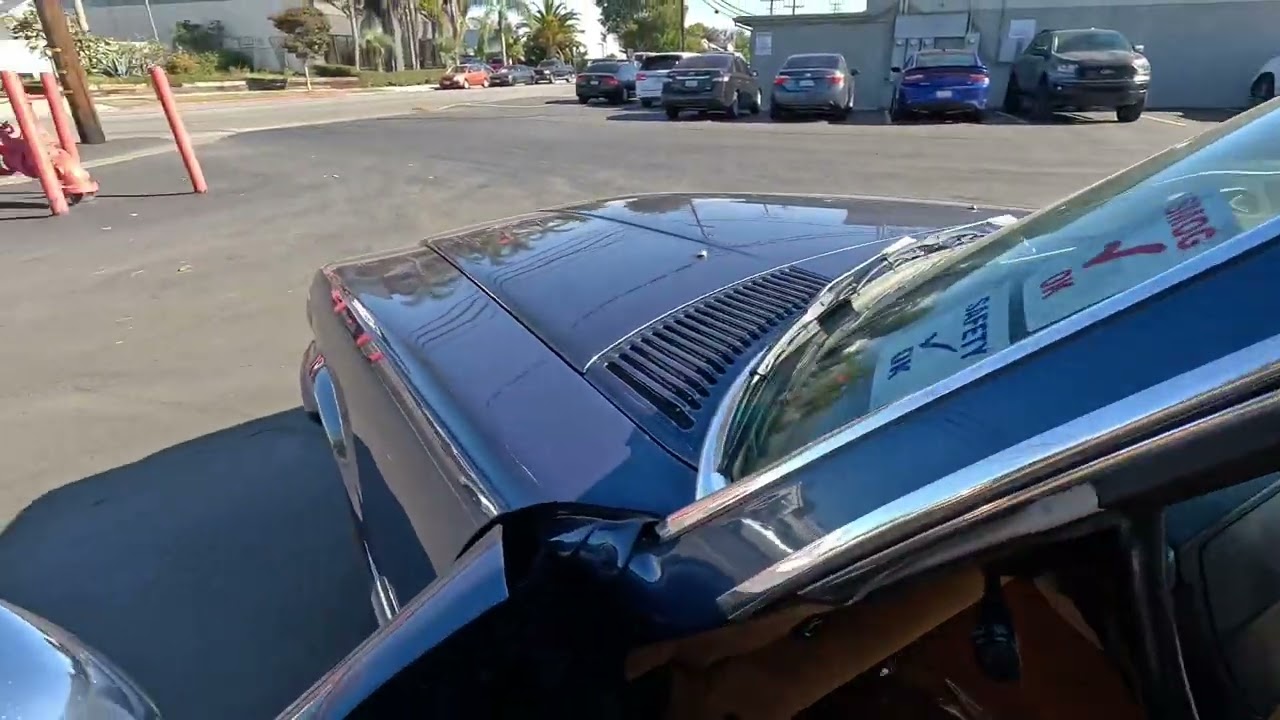 B6265 1989 Mercedes 560SL interior