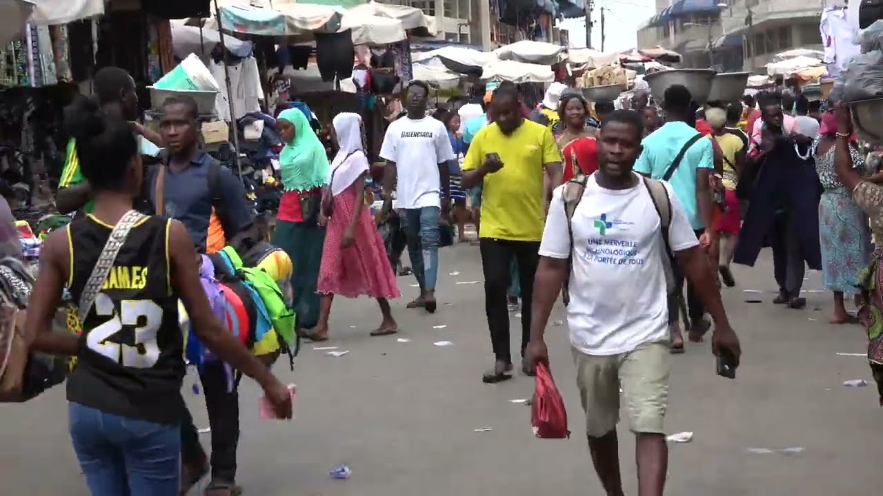 Marché de Lomé au Togo, 2024