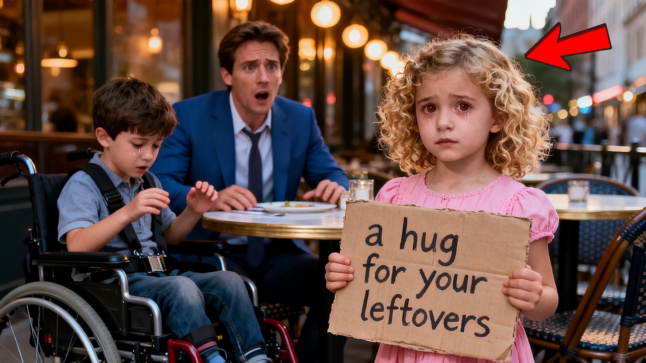 LITTLE GIRL TELLS CEO’S PARALYZED SON, “A HUG FOR YOUR LEFTOVERS” — THEN HE WALKS