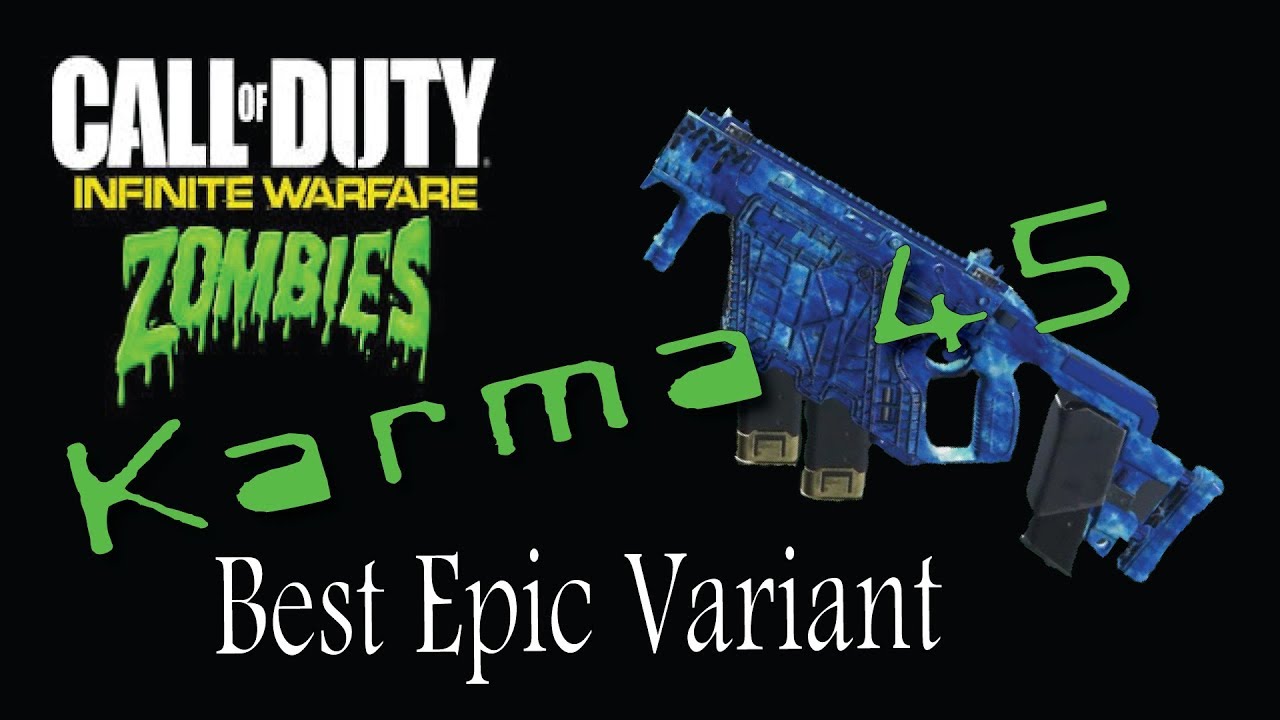 Which Karma 45 Epic is worth the time to unlock the Phobos or the Deimos COD IW Zombies Best Variant