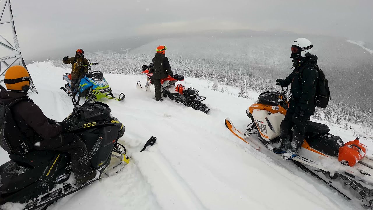 Powerline madness Snowmobiling - Ski-Doo Hors Piste 2021 Québec
