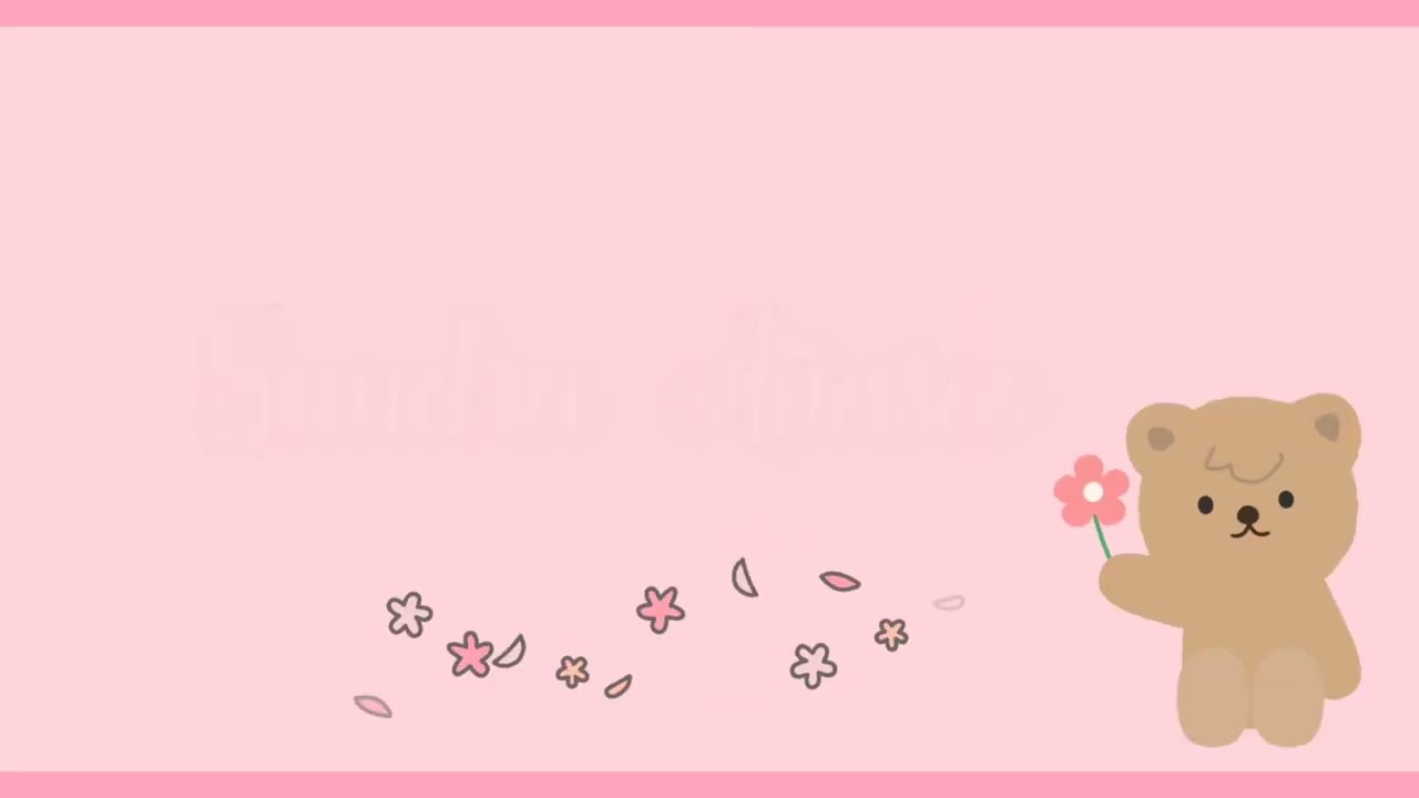 my cute intro ʕ&bull;⁠ᴥ⁠&bull;ʔ welcome to my channel! ❤️🌷
