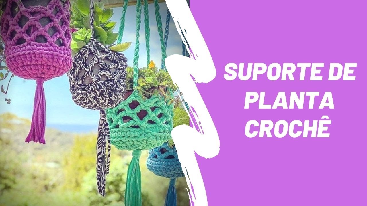 Suporte de Planta Crochê / Crochet Hanger