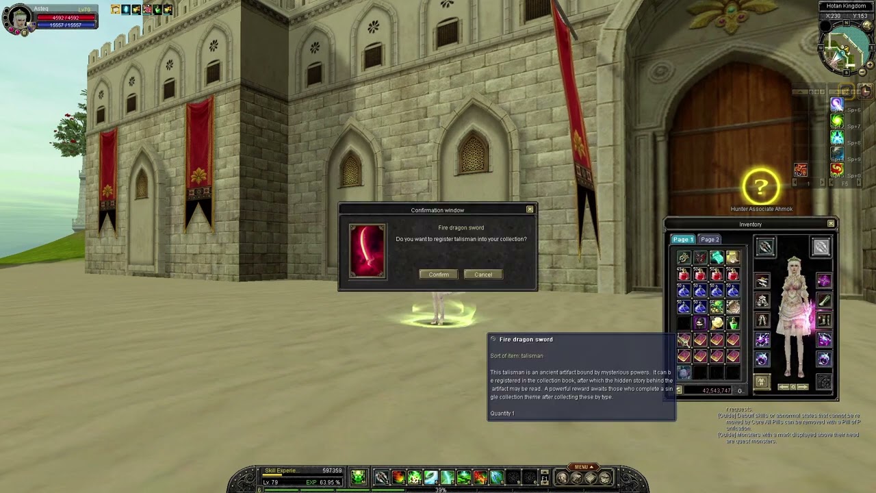 Silkroad Online'da FGW Kartlarıyla 9 Degre Sun Silah  Nasıl Alınır?  Görev NPC si Nerededir