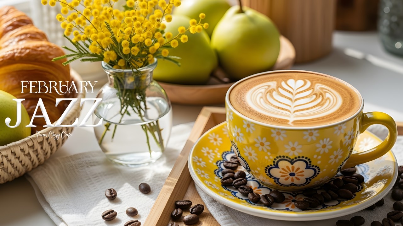 Cozy February Jazz Cafe   Bossa Nova for Relaxation   Smooth Instrumental Music